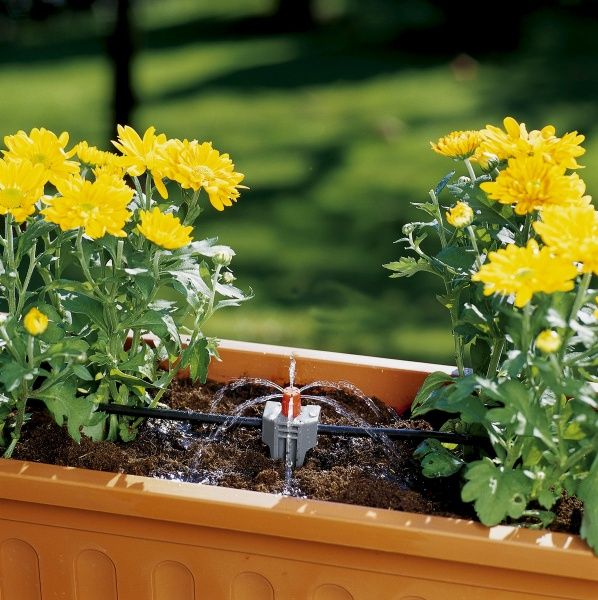 Разбрызгиватель Gardena микродождеватель внутренний для малых площадей QE 3/16 10 шт. 8321-29