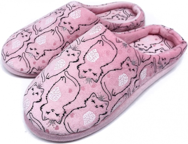 Капці домашні La Nuit Home Кітті р. 36-37 рожевий 