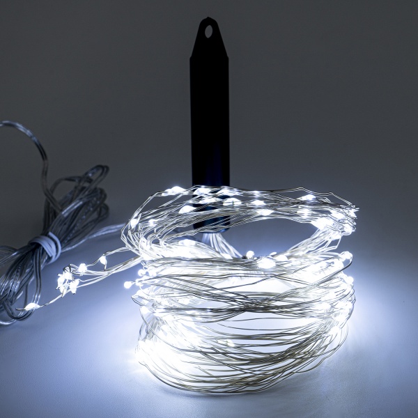 Декоративная гирлянда Altalusse (INL-2107U-200 Cold) встроенный светодиод (LED) 200 ламп 2 м 