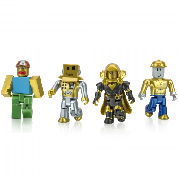 Фігурка колекційна Roblox Jazwares Four Figure Pack Icons – 15th Anniversary Gold Collector's Set ROB0527 