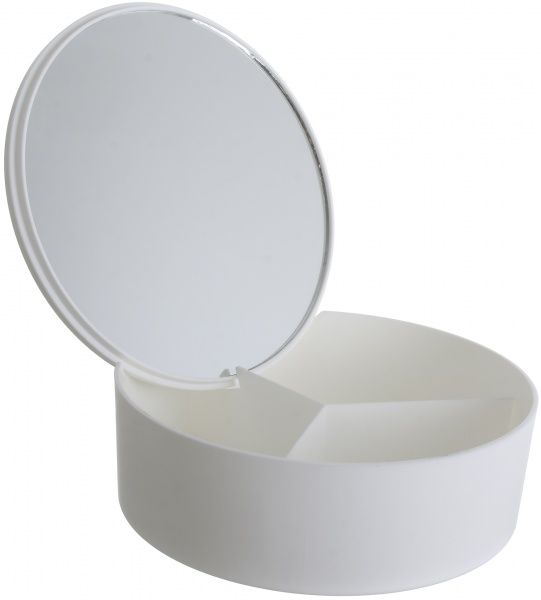 Дзеркало Sweet з коробкою кругле 14х5 см 