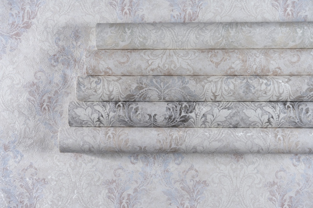 Обои виниловые на флизелиновой основе Славянские обои Elegance collection Ксанти 1310-02 1,06x10,05 м