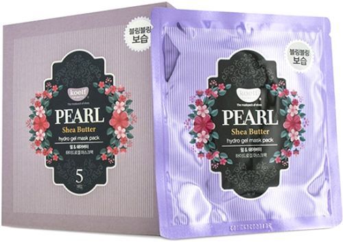 Маска для лица Koelf Гидрогелевая с жемчугом и маслом ши 30 г 1 шт.