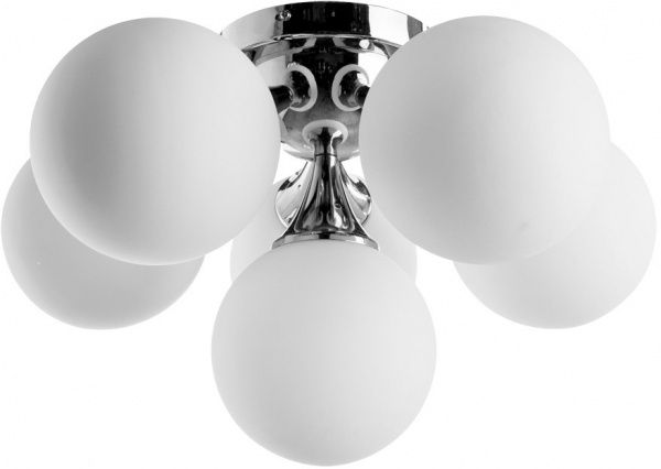 Люстра потолочная Arte Lamp Gelataio A2560PL-6CC 6x60 Вт E27 хром 