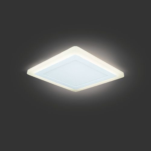 Светильник точечный Gauss Backlight BL124 16 Вт 3000 К белый 