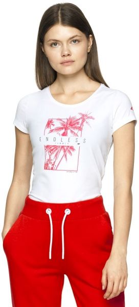 Футболка 4F H4L20-TSD025-10S H4L20-TSD025-10S XS белый