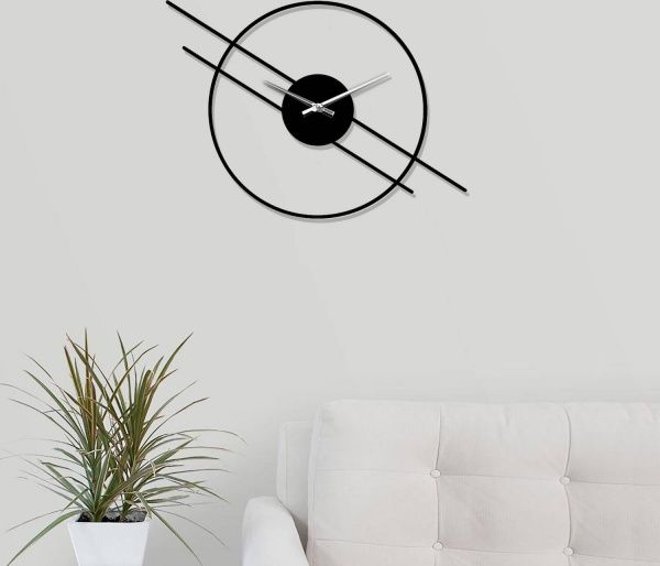 Часы настенные Nikko 480x480 мм черный Moku