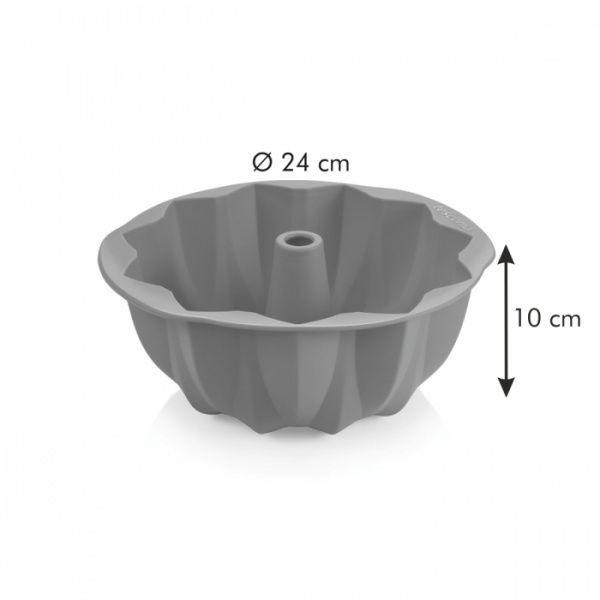 Форма для выпекания кекса Delicia Silicon Prime Роза 24 см 629416 Tescoma