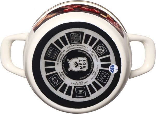 Кастрюля Яблоки 1,7 л 14 см 178111 Metrot