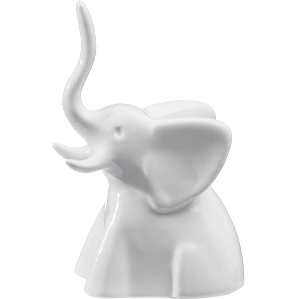 Підставка для прикрас Слон білий 7 см