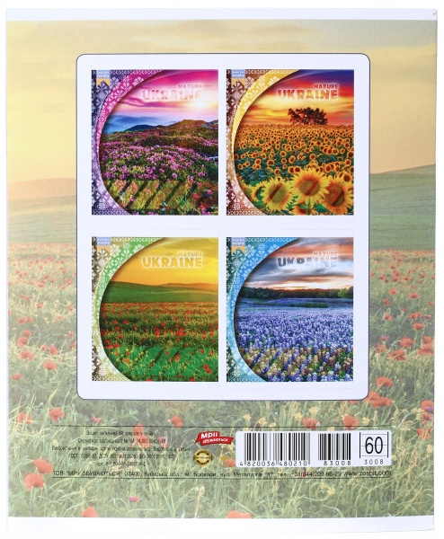 Тетрадь школьная 60 листов в линейку в ассортименте Мечты сбываются