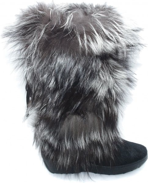 Черевики Oscar Afterski Boots Leather Black-Silver р. 36 чорний