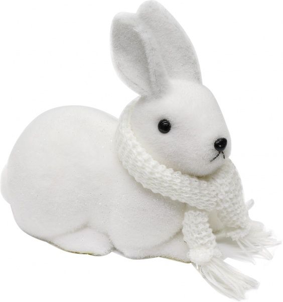 Декорация новогодняя Зайчик 26х23 см EPI-F9574A-W 