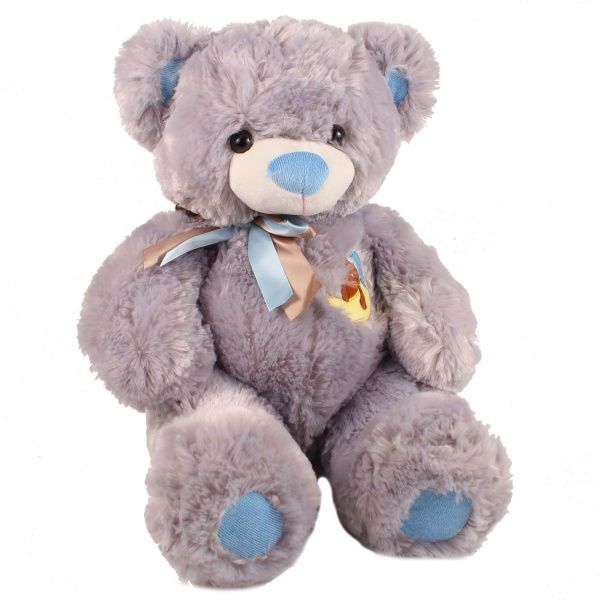 Іграшка Копиця Ведмедик Бублик 01/7 сірий 60 см 21003-03