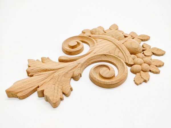 Декоративная панель деревянная вертикальная 1 шт. DV.06.100 150х150x9 мм 