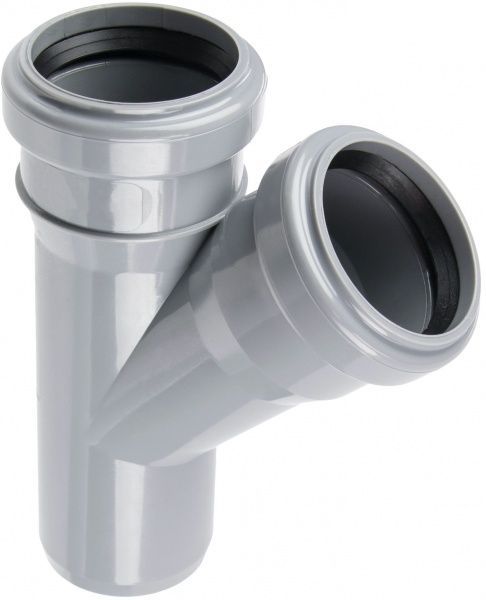 Тройник Wavin Ekoplastik d50х50x45°