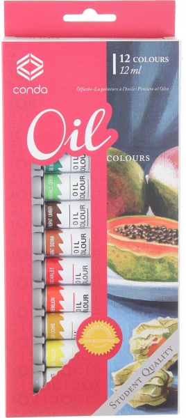 Набор масляных красок по 12 мл A14501 