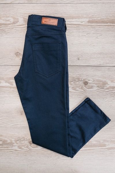 Штаны для мальчиков West-Fashion М Чинос р.152 синий А1203 