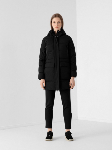 Куртка-парка 4F H4Z21-KUDP013-20S р.S черный