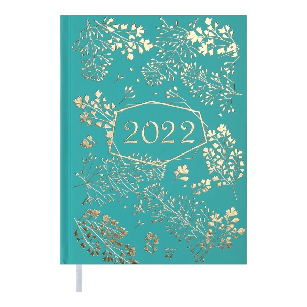 Щоденник датований бірюзовий Buromax Rich A5 2022