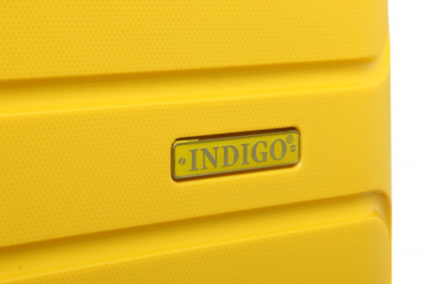 Чемодан 41 л желтый XY22100 50х36х23 ABS 