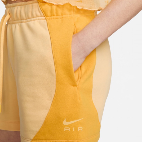 Шорты Nike W NSW AIR FLC MR SHORT DV8052-795 р. L желтый