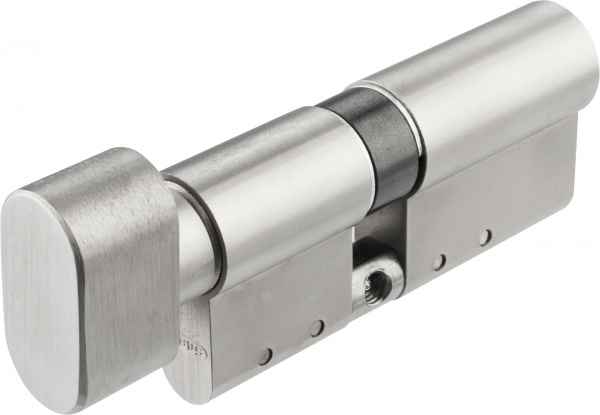 Цилиндр Abus KD15 40x30 ключ-вороток 70 мм матовый никель 2240631705013