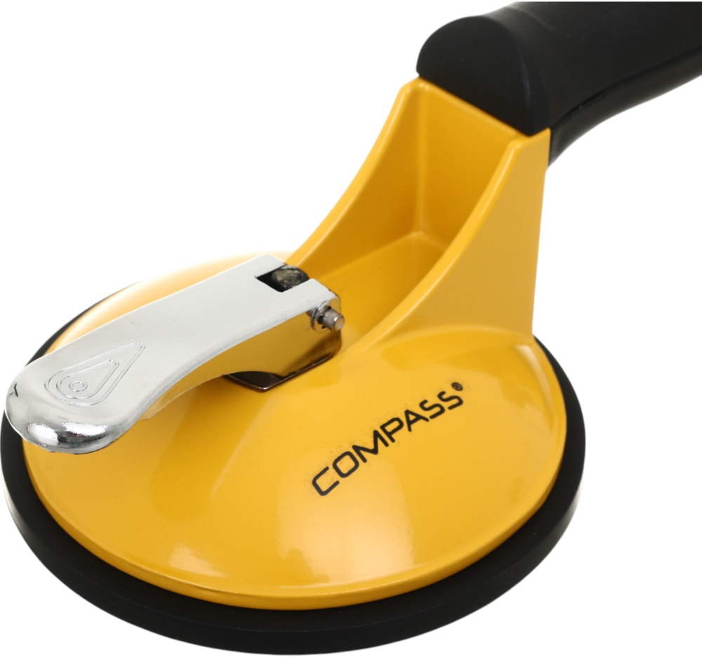 Присоска для скла Compass подвійна до 100 кг алюміній CP-DSC-125