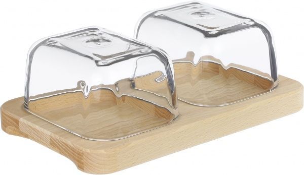 Менажниця прямокутна 3 предмети Glasmark 