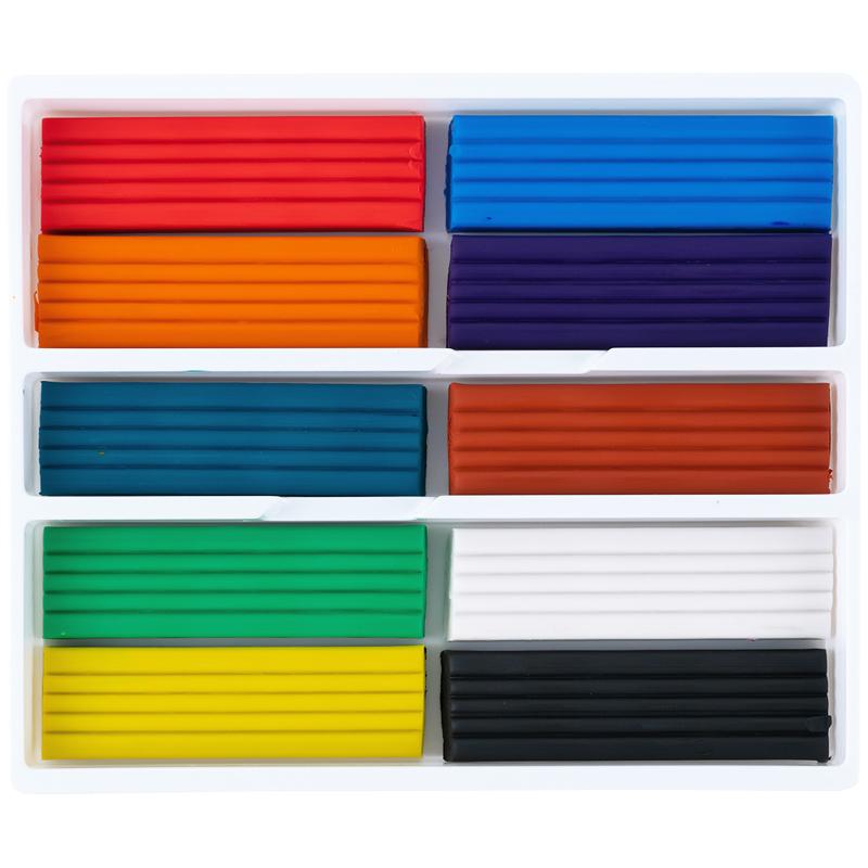 Пластилін восковий 10 кольорів 200 г Classic (K-084) KITE