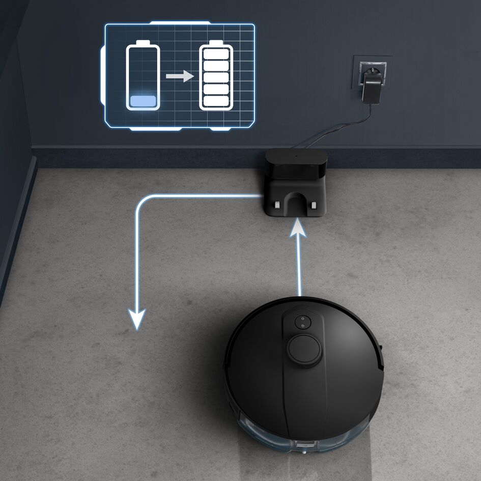 Робот-пылесос Rowenta X-PLORER Serie S135 BLACK STANDARD RR91C5WH black