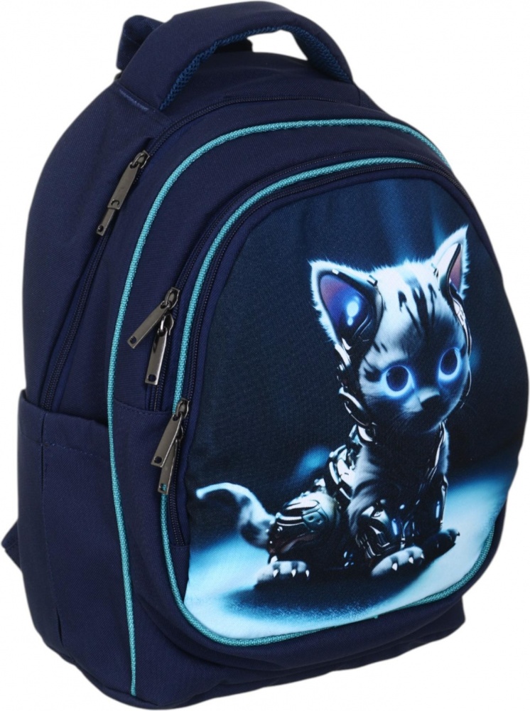 Рюкзак Nota Bene Роботы butterfly сияющий киберкотик 21 л 565/1590