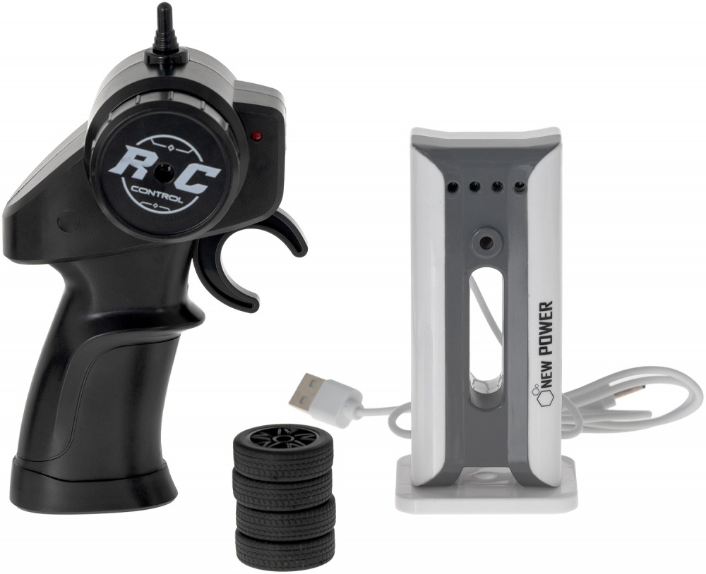 Игрушка на радиоуправлении OTAMANKO Дрифт-машинка 4x4 Drift Race белая 1:24 532.02.40