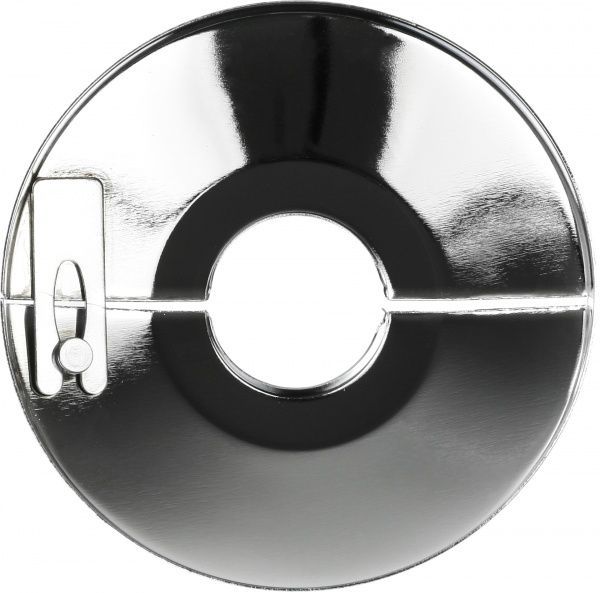 Розетка хромированная металлическая разборная 16 мм