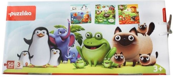 Игрушка-пазл Левеня Любимые животные