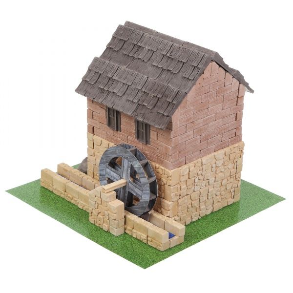 Конструктор Wise Elk из мини-кирпичиков Водяная мельница 70637