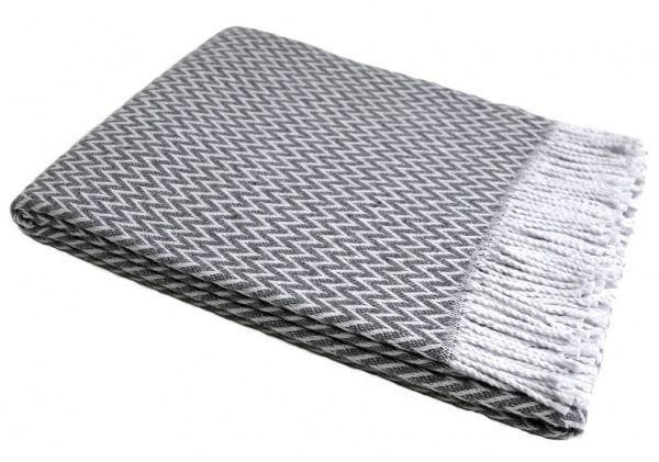 Плед Валенсія 01/Brina Сіри 140x200 см сірий Vladi