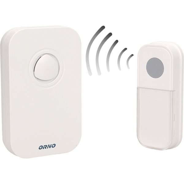 Звонок беспроводной Fado DC белый OR-DB-KF134