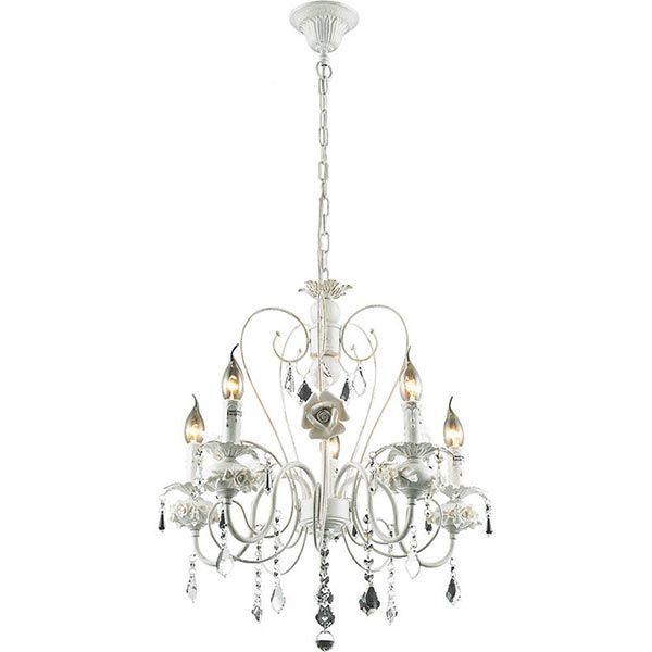 Люстра Altalusse INL-6105P-05 белое золото