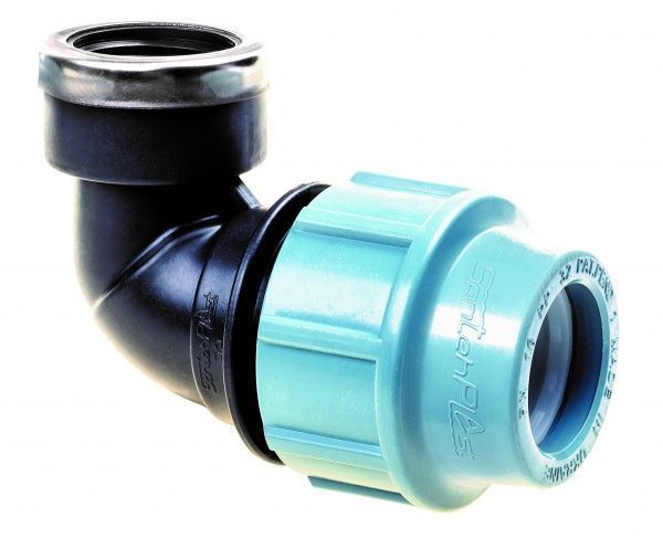 Колено наружная SantehPlast d40 мм 1 ¼