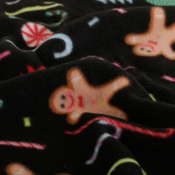 Плед NY Holly 125x150 см чорний Luna 