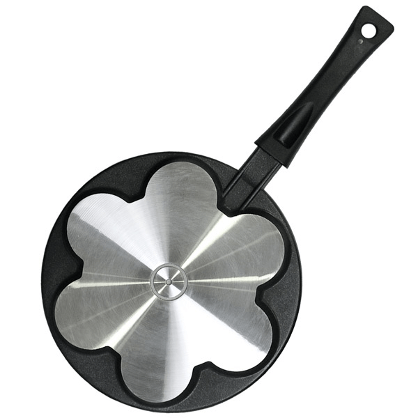 Сковорода для оладий с антипригарным покрытием 24 см Смайлы СО-24Р Biol