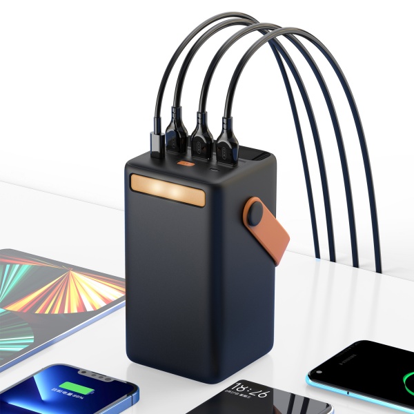 Универсальная мобильная батарея Xo 50000 mAh black (PR168 50000mAh black) 