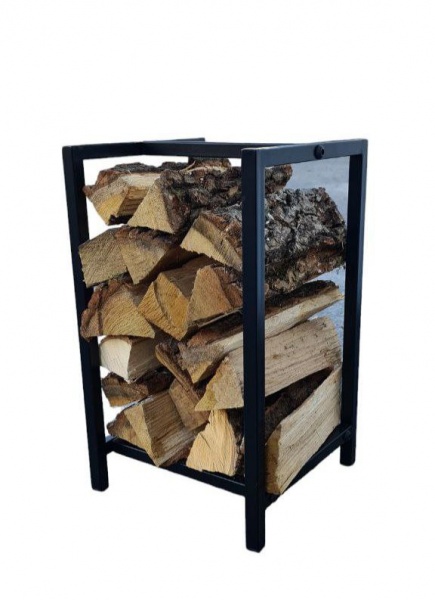 Стеллаж металлический черный 500x300x300 мм краска 