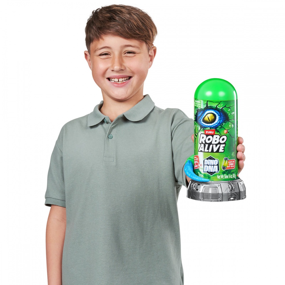 Игровой набор Pets & Robo Alive интерактивный - ДНК Велоцизавра разноцветный 71139B