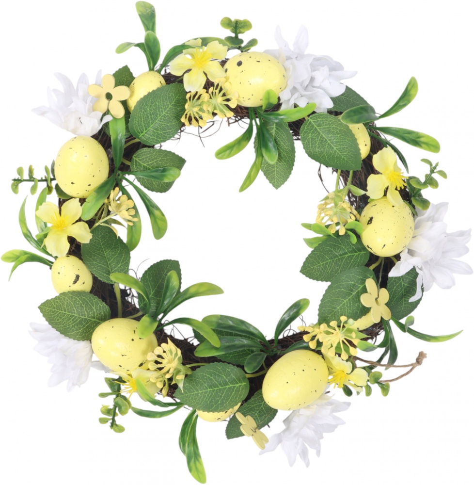 Венок пасхальный 30 см A24-3656