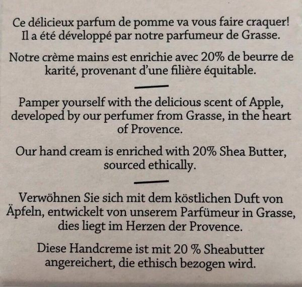 Крем для рук Balade En Provence Apple 30 мл 1 шт.