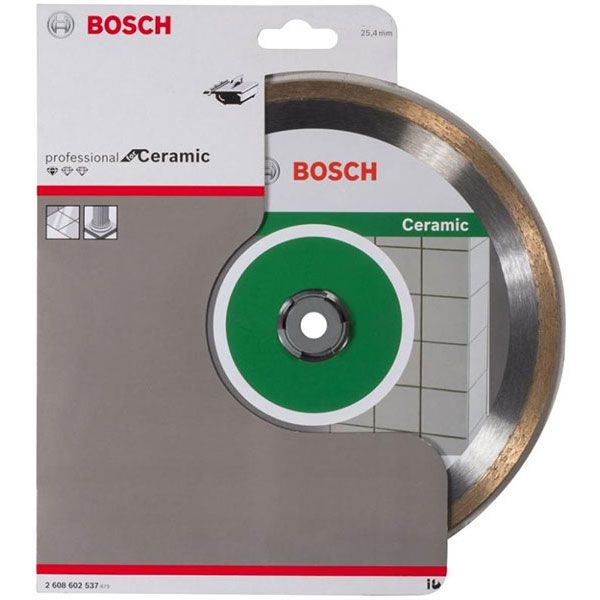 Диск алмазный отрезной Bosch Professional  230x1,6x25,4 керамика 2608602538
