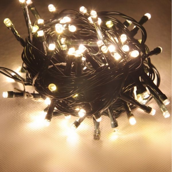 Декоративная гирлянда Джаз Лайт LD180MWW-C-31V встроенный светодиод (LED) 180 ламп 18 м