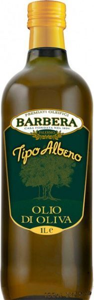 Суміш оливкової олії ТМ Barbera нерафінованої і рафінованої Tipo Albero 1 л 